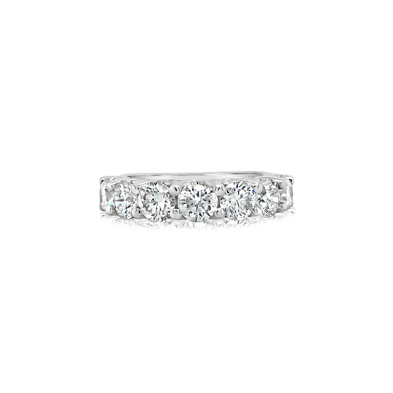 0.40 Each Diamond Half Eternity Ring