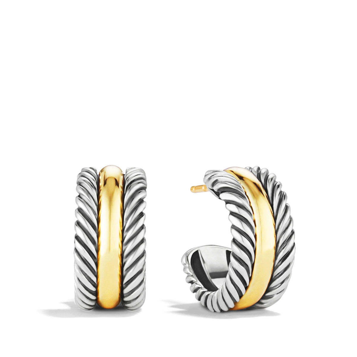 David Yurman Huggie Hoop Earrings