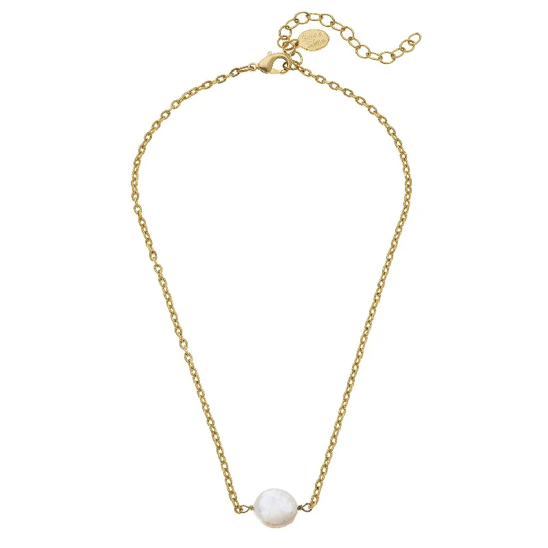 Dainty Pearl Necklace