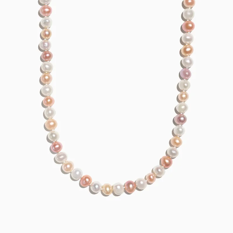 Multi Color Cultured Fresh Water Pearl Necklace