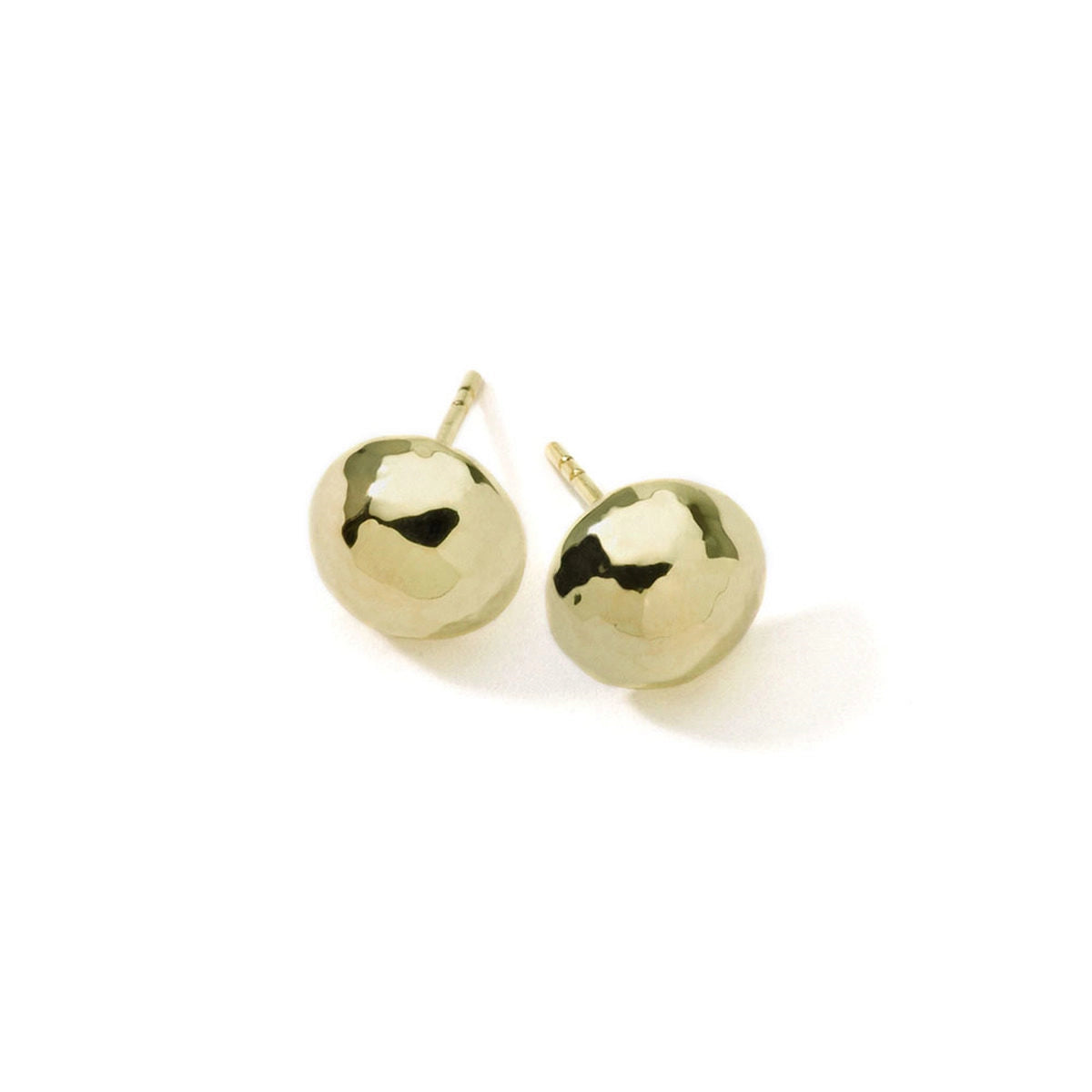 Ippolita 18K Gold Glamazon Half Ball Stud Earrings