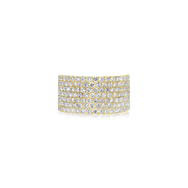 Diamond Pavé Band Ring