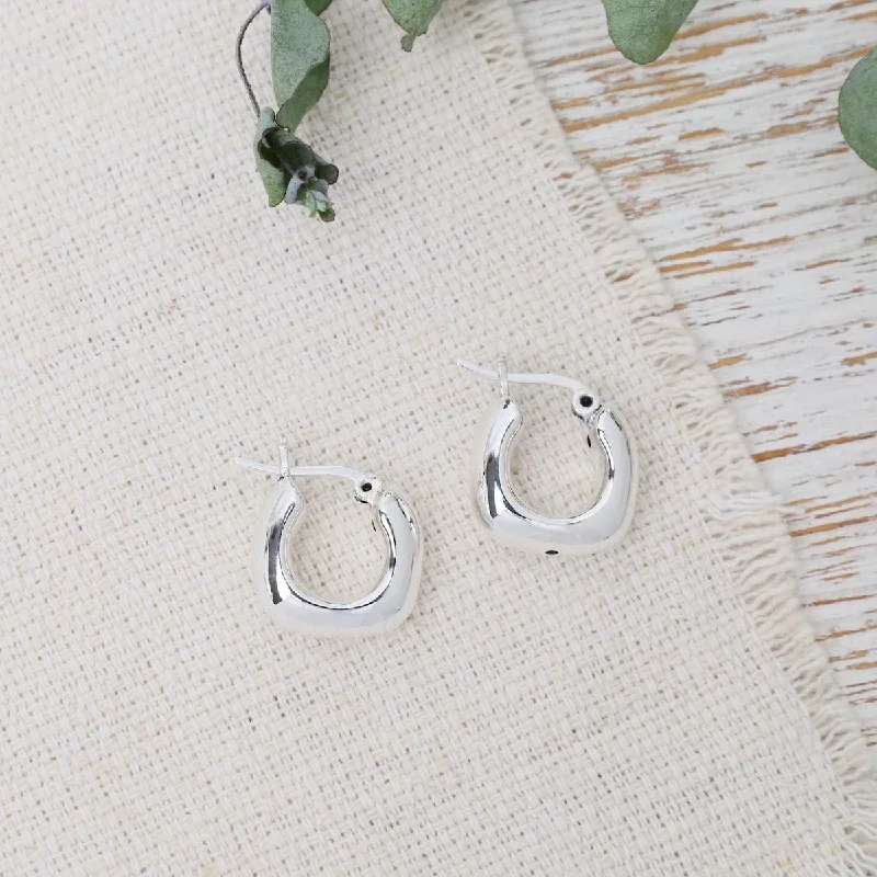 Electroform Square Hoops