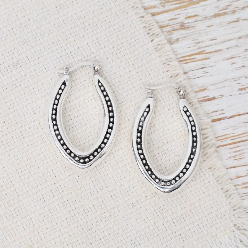 Electroform Oval Ball Hoops