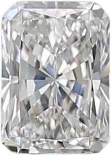 0.5 Carat E IF Radiant Natural Diamond