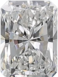 0.5 Carat E VS1 Radiant Natural Diamond