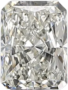 0.52 Carat I VVS1 Radiant Natural Diamond