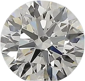 0.55 Carat H VS1 Round Natural Diamond