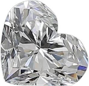 0.6 Carat F SI2 Heart Natural Diamond