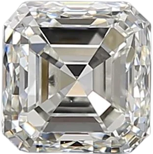 0.7 Carat J VVS2 Asscher Natural Diamond