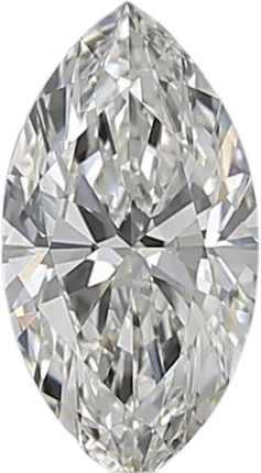 0.7 Carat H IF Marquise Natural Diamond