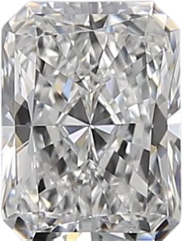 0.7 Carat D VVS1 Radiant Natural Diamond