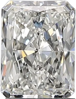 0.7 Carat G VVS2 Radiant Natural Diamond