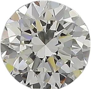 0.7 Carat I VVS2 Round Natural Diamond