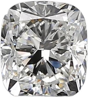 0.71 Carat F VVS1 Elongated Cushion Natural Diamond