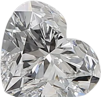 0.71 Carat D VS1 Heart Natural Diamond