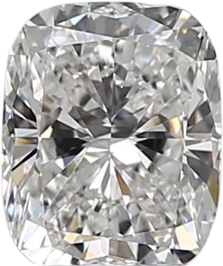 0.72 Carat E VVS1 Elongated Cushion Natural Diamond