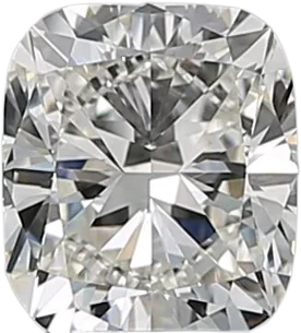 0.72 Carat I VVS1 Elongated Cushion Natural Diamond