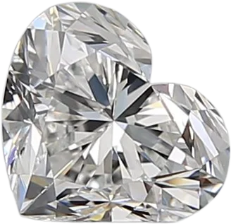 0.72 Carat E VVS1 Heart Natural Diamond