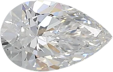 0.77 Carat E VVS2 Pear Lab Diamond