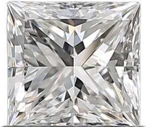 0.8 Carat F VVS2 Princess Natural Diamond