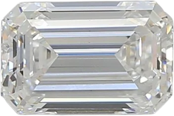 0.81 Carat E VS1 Emerald Lab Diamond