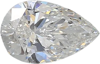 0.81 Carat E VS1 Pear Lab Diamond