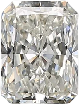 0.81 Carat I VVS2 Radiant Natural Diamond