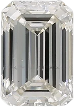 0.82 Carat H VS2 Emerald Lab Diamond