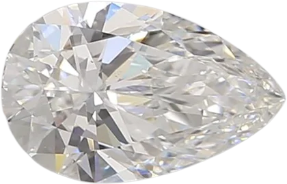 0.82 Carat E VS1 Pear Lab Diamond