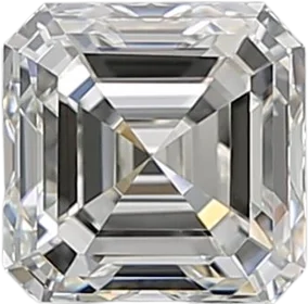 0.9 Carat I VVS1 Asscher Natural Diamond