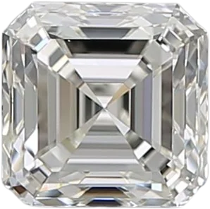 0.9 Carat I VVS2 Asscher Natural Diamond