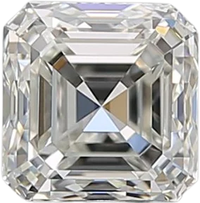 0.9 Carat I VVS2 Asscher Natural Diamond