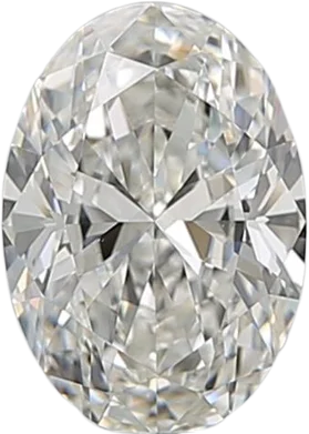 0.9 Carat H VS1 Oval Natural Diamond