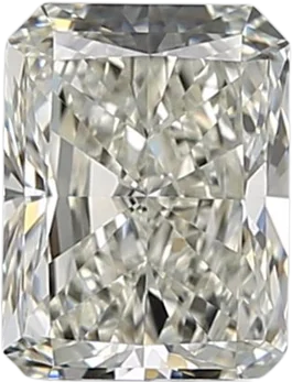 0.9 Carat J VS1 Radiant Natural Diamond