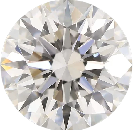 0.9 Carat I VVS1 Round Natural Diamond