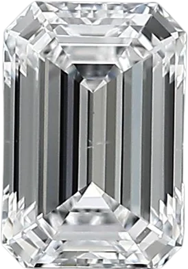 0.91 Carat D VS2 Emerald Lab Diamond