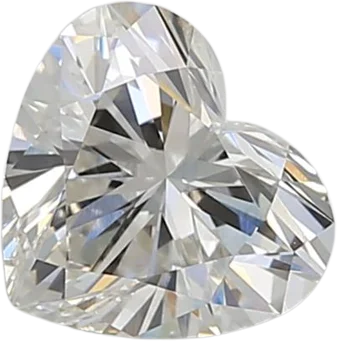 0.96 Carat G VVS2 Heart Lab Diamond