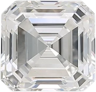 1 Carat F VS1 Asscher Lab Diamond