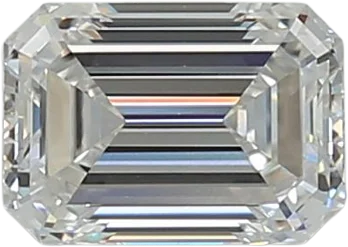 1 Carat E VVS1 Emerald Lab Diamond