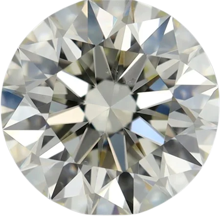 1 Carat N VS2 Round Natural Diamond