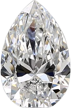 1.01 Carat D VVS1 Pear Natural Diamond