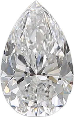 1.01 Carat E VS1 Pear Natural Diamond