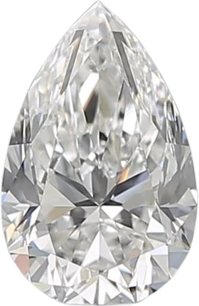 1.01 Carat E VVS1 Pear Natural Diamond