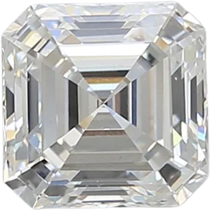 1.02 Carat F VS1 Asscher Lab Diamond