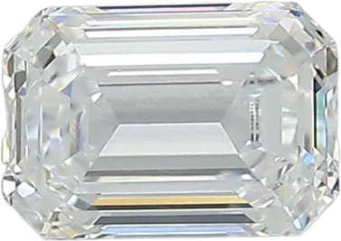 1.02 Carat D VVS2 Emerald Lab Diamond