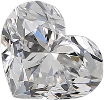 1.02 Carat D VS2 Heart Natural Diamond