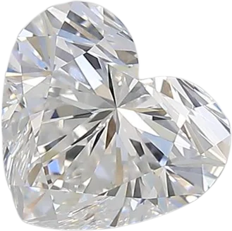 1.02 Carat D VVS1 Heart Lab Diamond