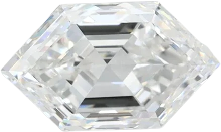 1.03 Carat D VVS1 HEXAGON Lab Diamond