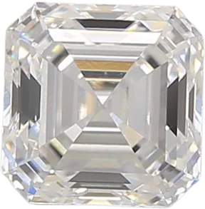 1.06 Carat E VVS2 Asscher Lab Diamond